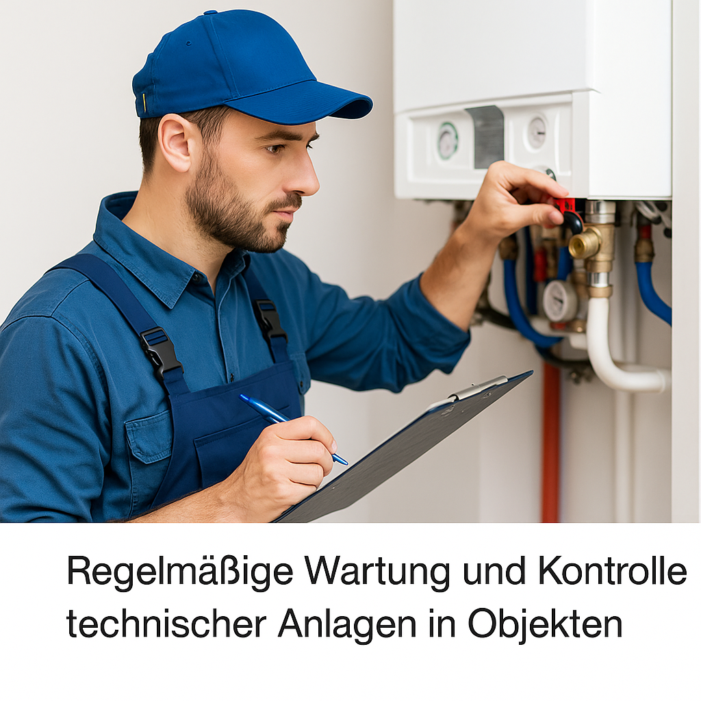 Hausmeister bei Wartung